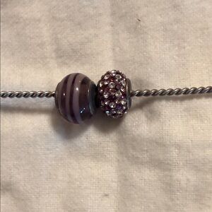 Elegant Purple Beads